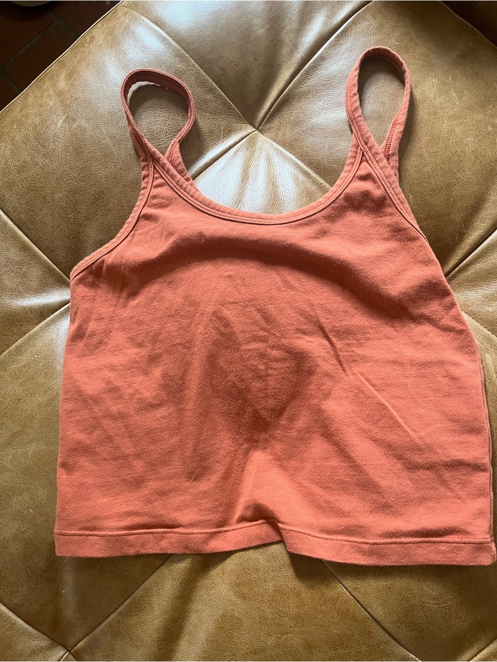 ARQ Crop tank in cognac size M
